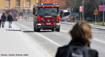 Fire engine · Helsinki - Stockholm - Helsinki 2005 · photo 58