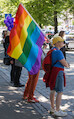 Sateenkaarilippu · Helsinki Pride Parade 2014 · photo 153