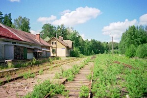 Kauttuan asema · Photos around Finland 1999 - 2003 · photo 92