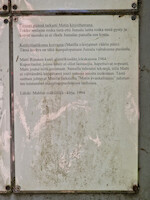Information board · The Globe Statue in Mahlu · photo 42