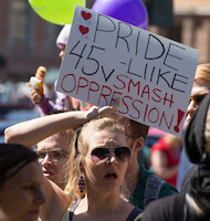 Pride-liike 45 vuotta · Helsinki Pride -paraati 2014 · kuva 155