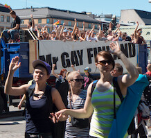 Mr Gay Finland 2014 · Helsinki Pride -paraati 2014 · kuva 137