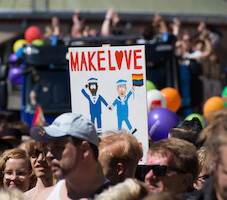 Make Love · Helsinki Pride -paraati 2014 · kuva 119