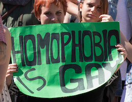 Homophobia is gay · Helsinki Pride -paraati 2014 · kuva 181