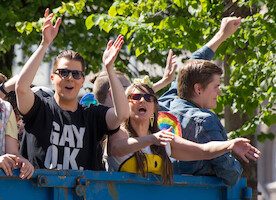 Helsinki Pride Parade 2014 · Helsinki Pride -paraati 2014 · kuva 124