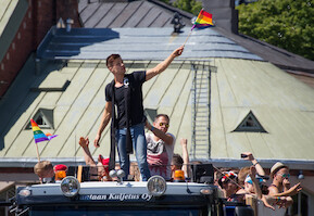 Mr Gay Finland 2014 · Helsinki Pride -paraati 2014 · kuva 133