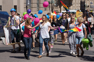 Helsinki Pride Parade 2014 · Helsinki Pride -paraati 2014 · kuva 43