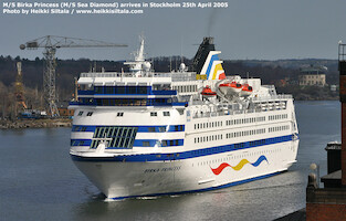 M/S Birka Princess · Helsinki - Tukholma - Helsinki 2005 · kuva 47 M/S Birka Princess · Helsinki - Tukholma - Helsinki 2005 · kuva 47