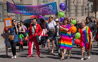 DreamWearClub · Helsinki Pride -paraati 2014 · kuva 15