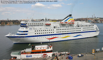 M/S Birka Princess · Helsinki - Tukholma - Helsinki 2005 · kuva 50 M/S Birka Princess · Helsinki - Tukholma - Helsinki 2005 · kuva 50