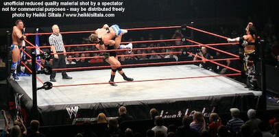 La Resistance vs Rhyno & Tajiri · WWE RAW Live & Loaded · photo 58
