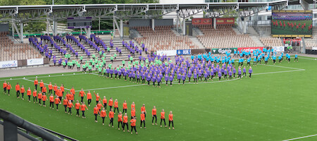 Norja · Gymnaestrada 2015: Joukkovoimistelua · kuva 32 Norja · Gymnaestrada 2015: Joukkovoimistelua · kuva 32