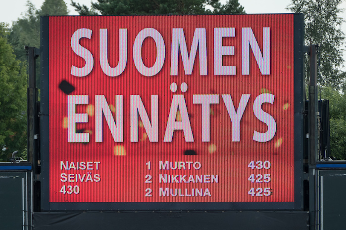 Suomen ennätys 430 Wilma Murto